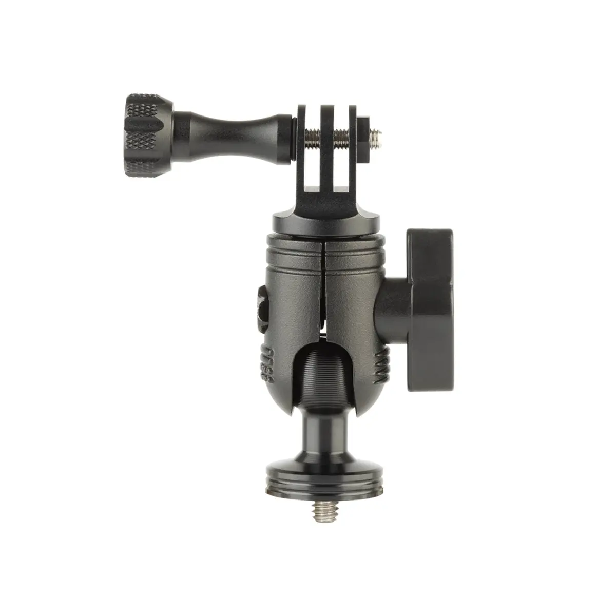 1/4"-20 Aluminum Camera Adapter With 20Mm Ball + Action Camera Gopro Mount 1