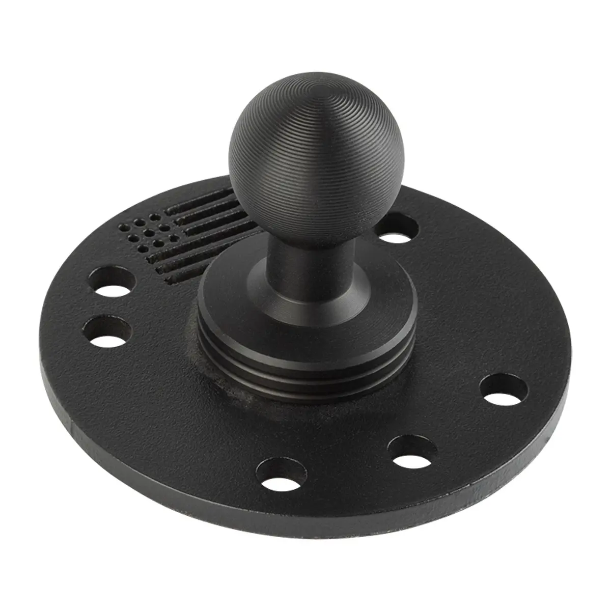 2.4-Inch Round Metal Amps-Compatible Base With 20Mm Ball Mount 1