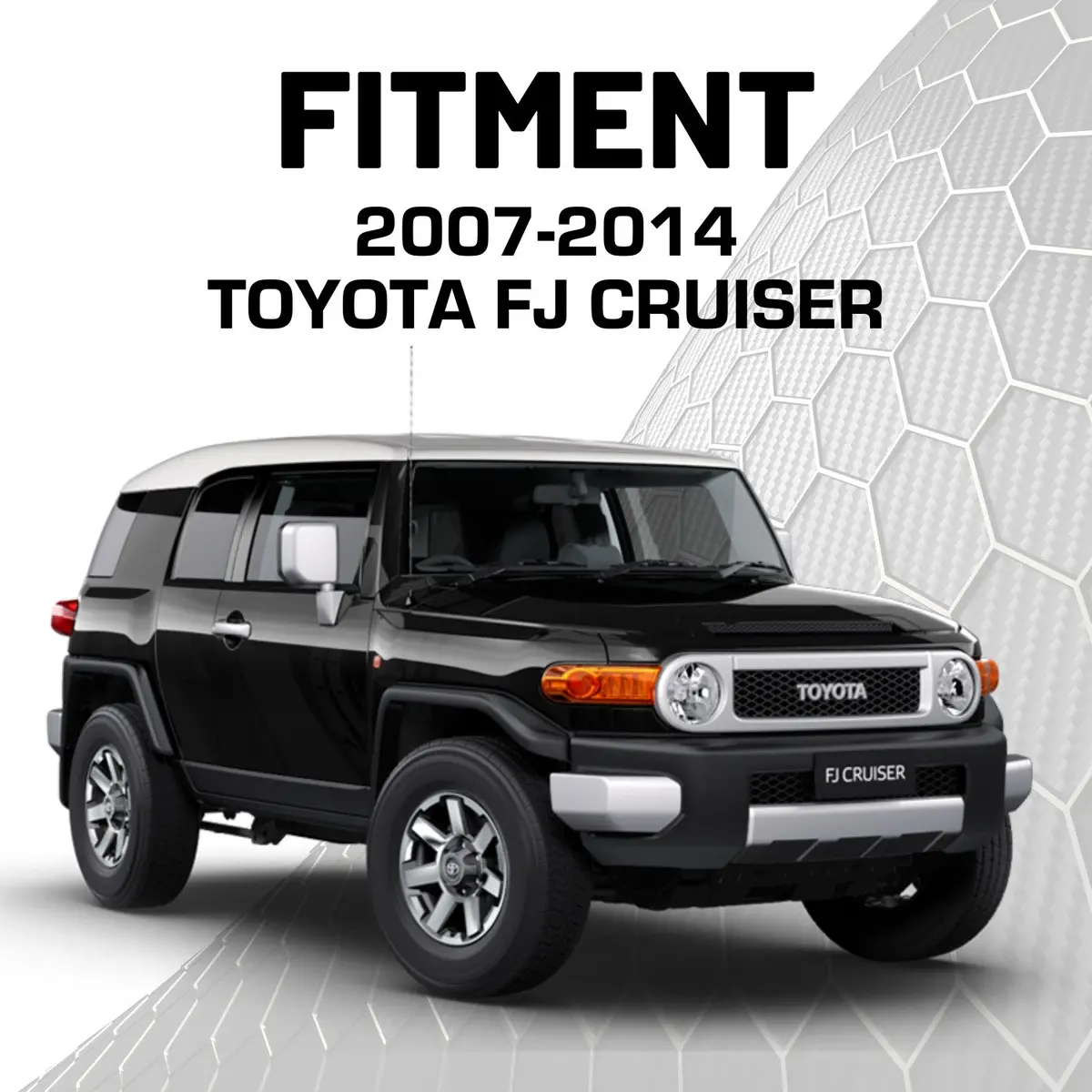 Rubigrid® 2007-2014 Toyota Fj Cruiser Dash Mount Phone + Device Holder 4