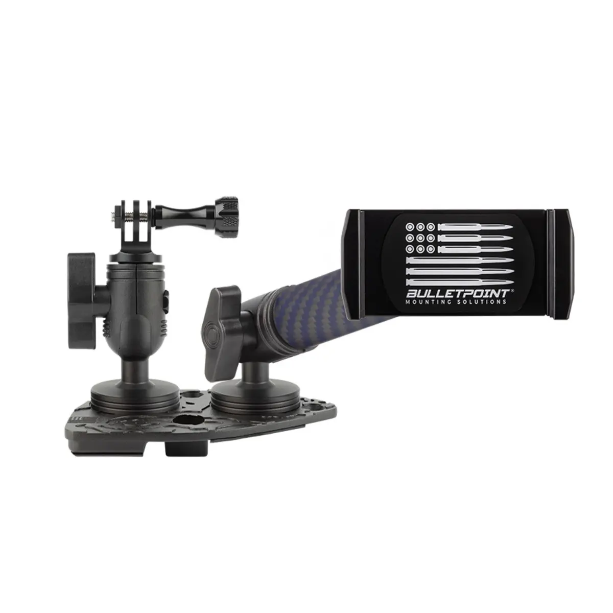 2021-2023 Jeep Wrangler 4Xe Dual Ball Dash Mount Phone Holder Passenger Side 1