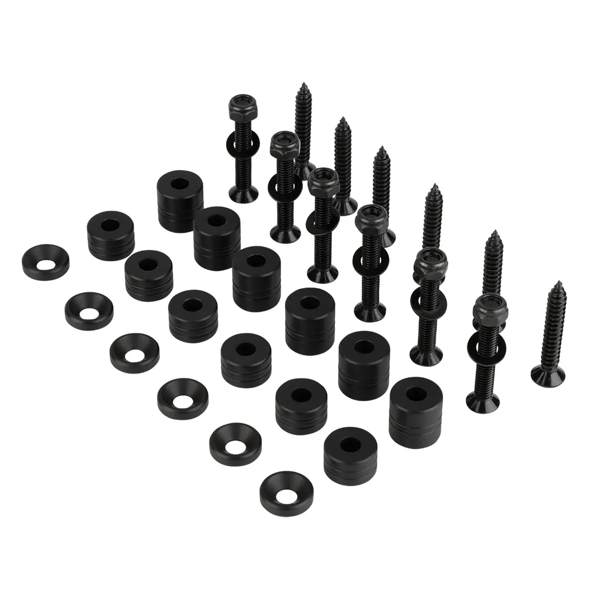 42-Piece Installation Hardware Kit For Molle Panels - Various Colors 1