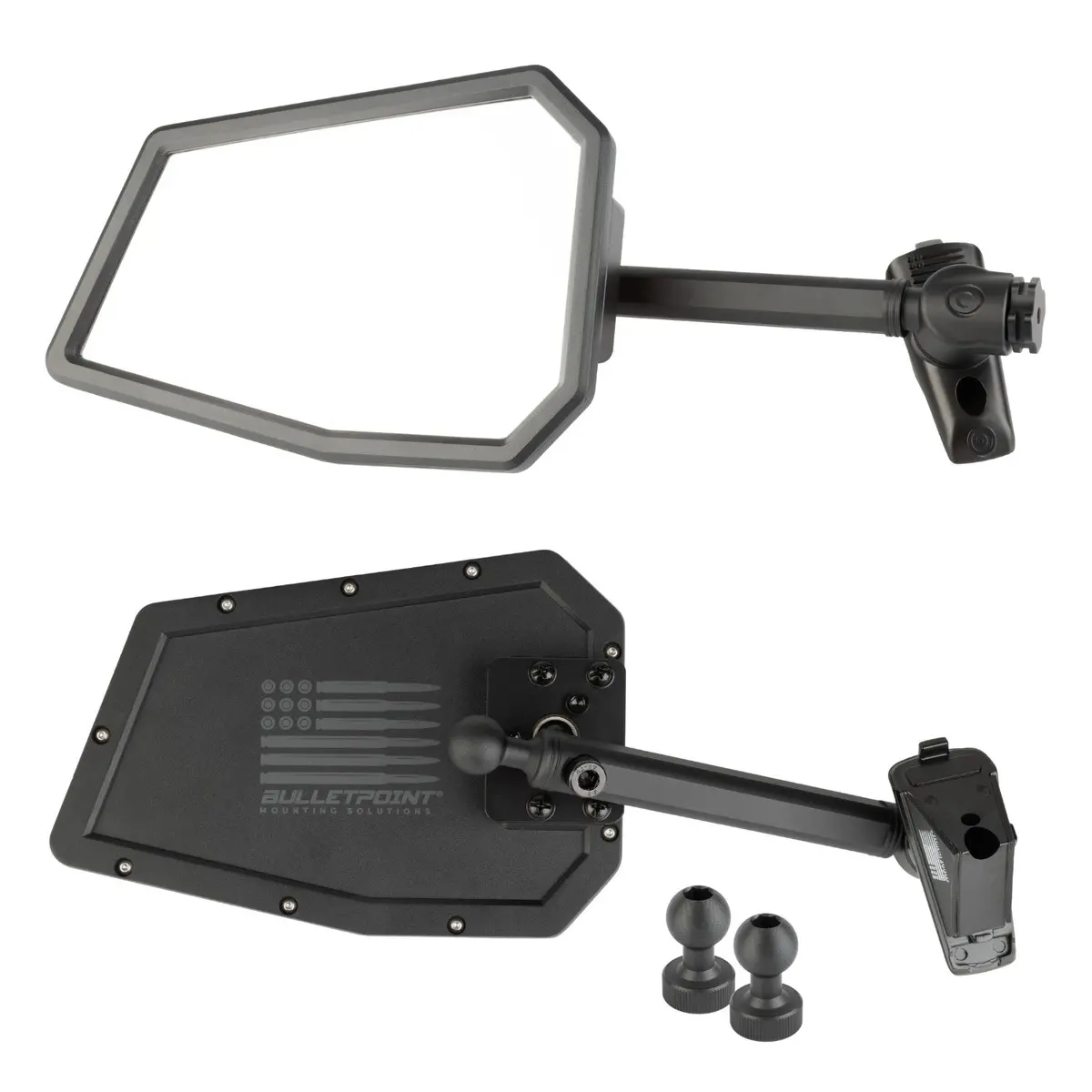 A-Pillar Side Mirrors For 2018-2023 Jeep Wrangler Jl & 2020-2023 Jeep Gladiator - Pair Of 2 1