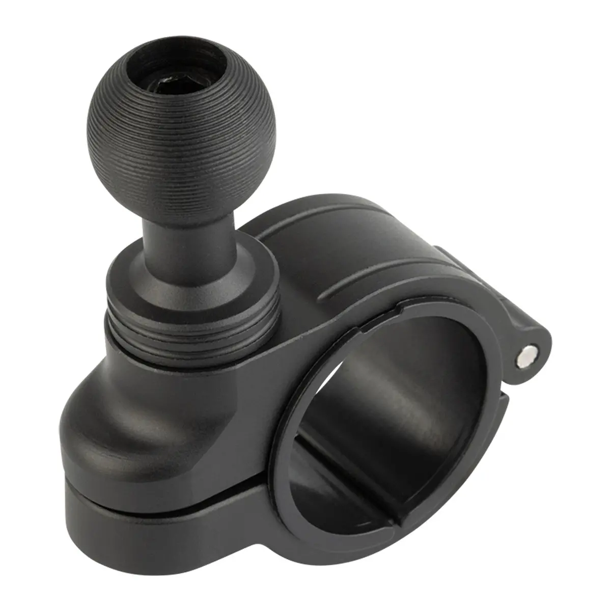 Aluminum Bike Clamp Mount With 20Mm Ball – Fits Various Bar Sizes With Included Bushings 1