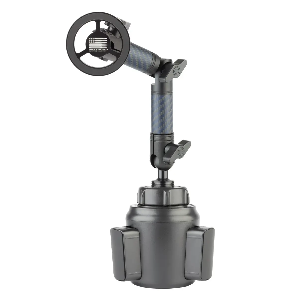 Magsafe Phone Holder With Articulating Mounting Arm + Cup Holder Mount 1