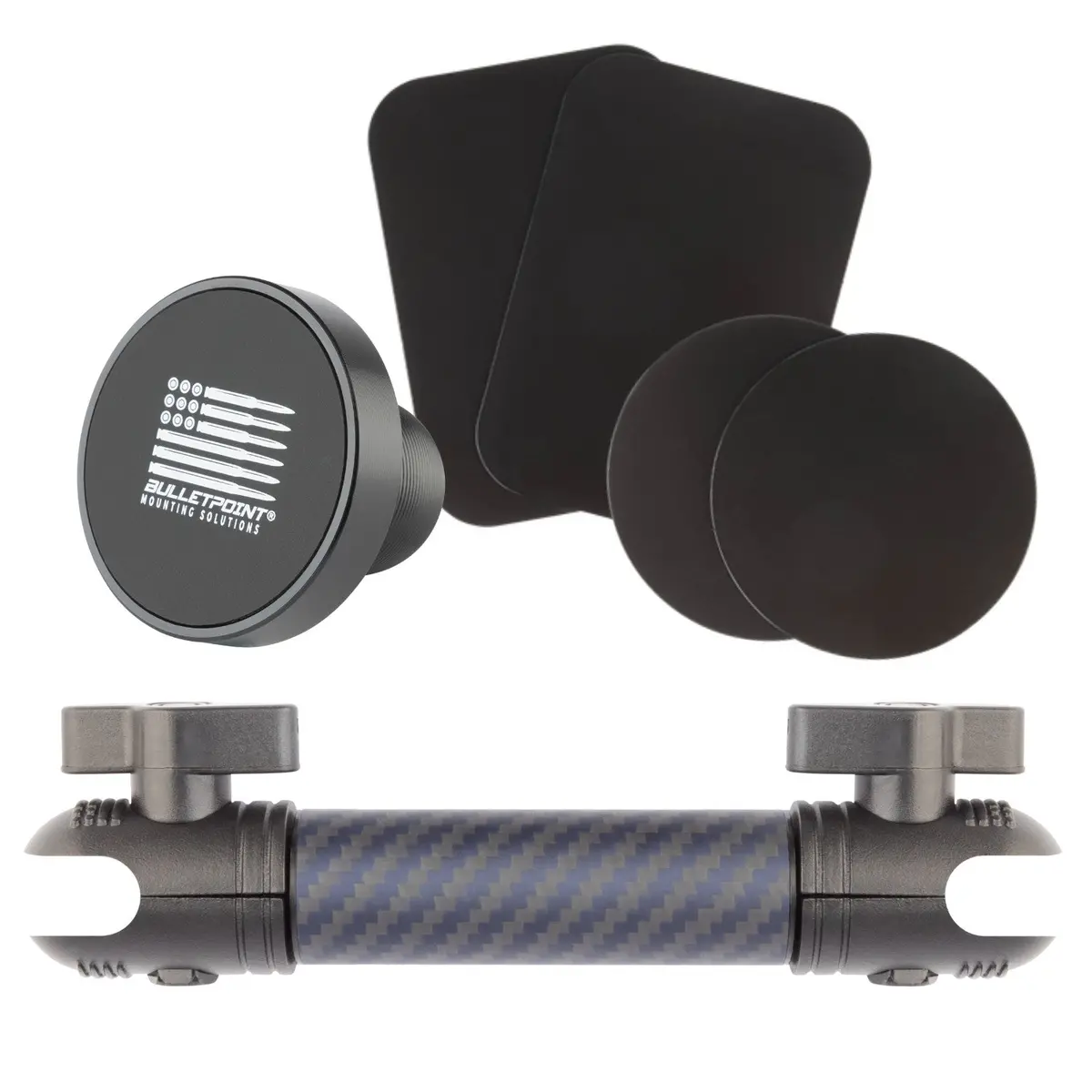 Carbon Fiber/Kevlar Arm And Diablom6 Magnetic Phone Mount Holder Combo 1