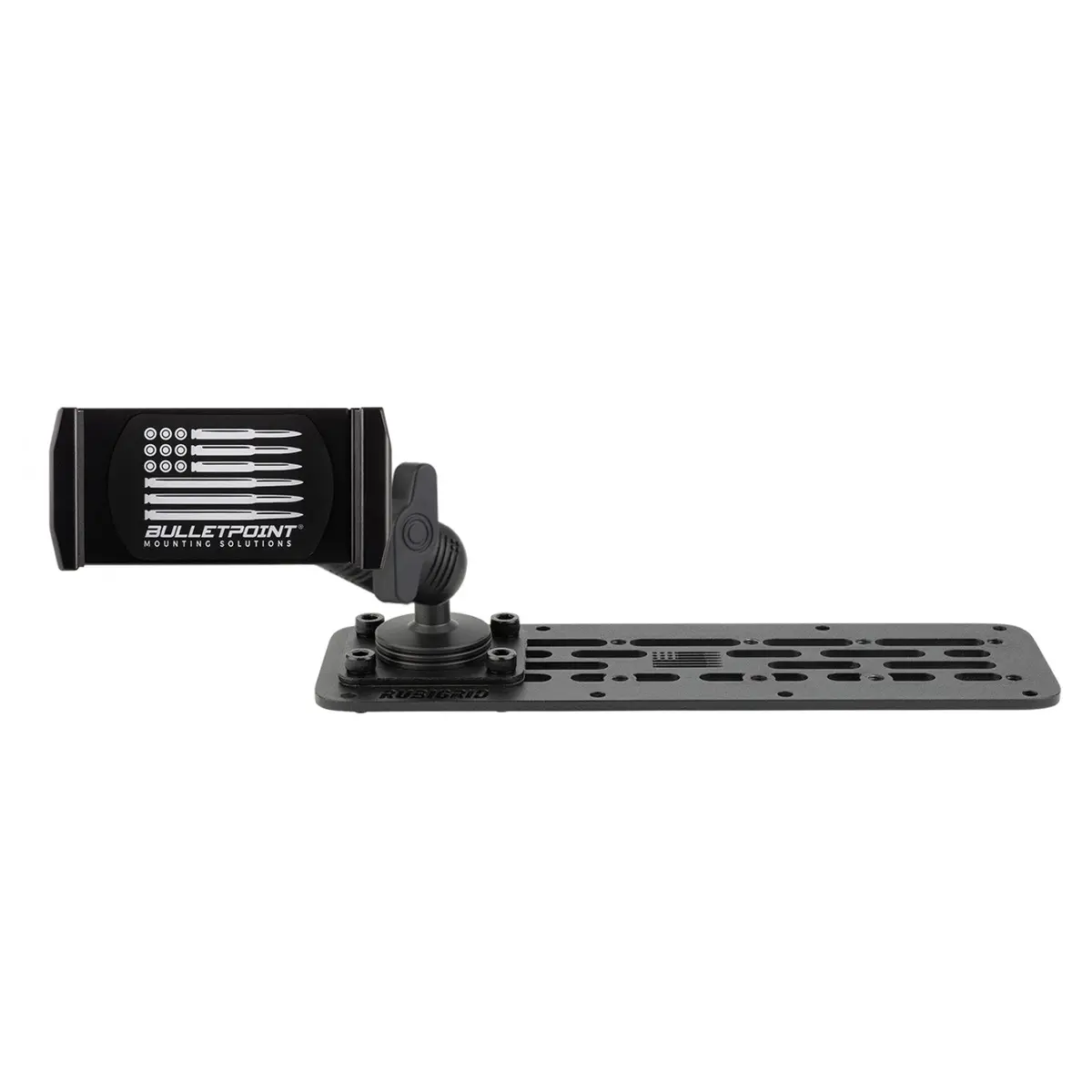 Rubigrid® 2009+ Ford E-Series Multi-Device Metal Dash Mount Phone Holder 1