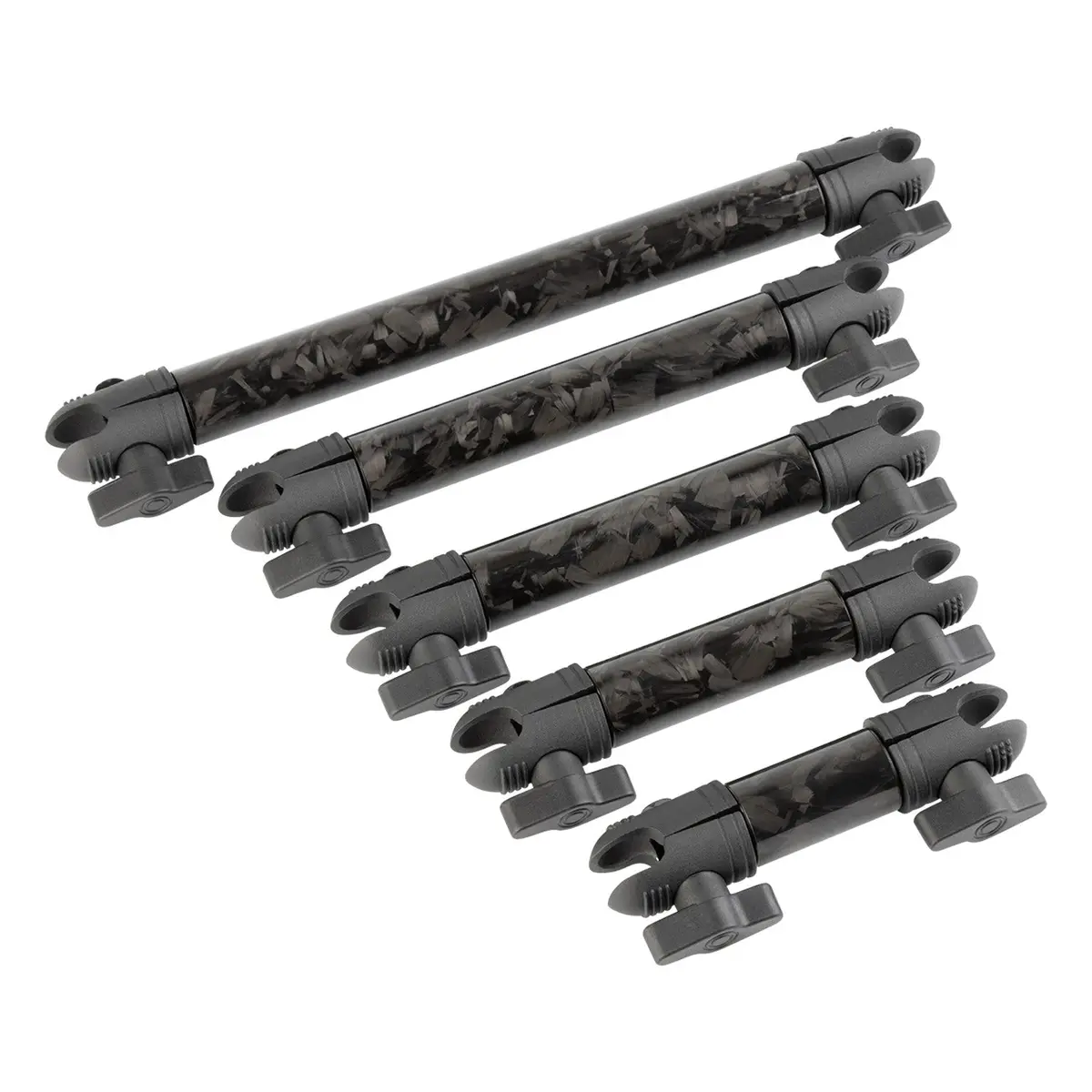Forged Carbon Fiber Mounting Arms With 20Mm Connector Ends - Various Sizes 1