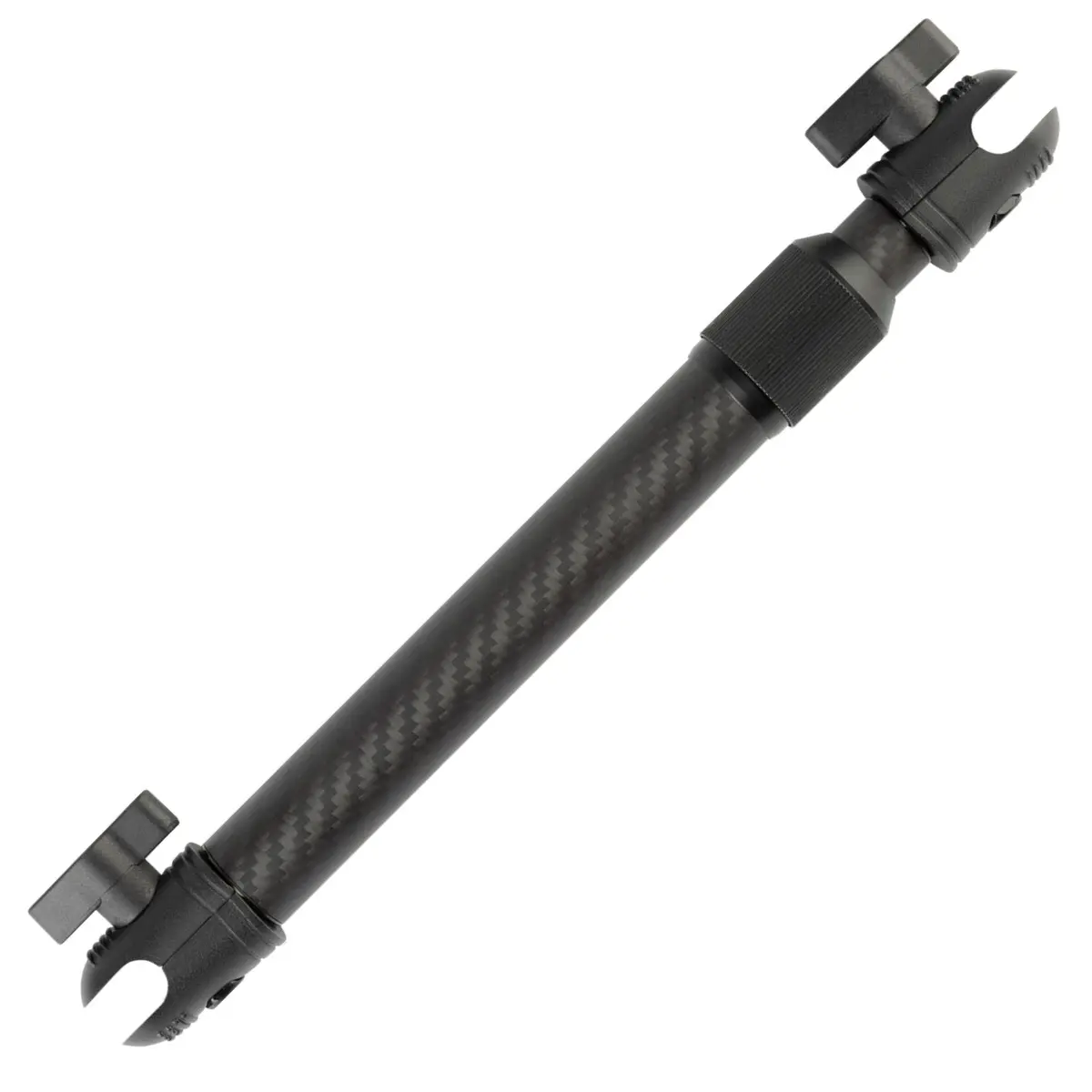 Telescoping Matte Color Carbon Fiber Mounting Arms With 20Mm Connector Ends 9