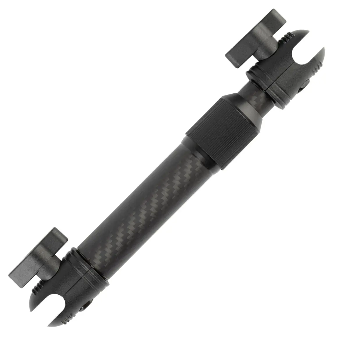Telescoping Matte Color Carbon Fiber Mounting Arms With 20Mm Connector Ends 10
