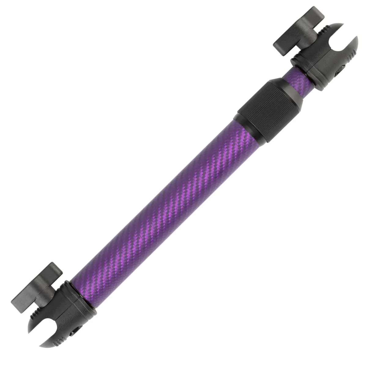 Telescoping Matte Color Carbon Fiber Mounting Arms With 20Mm Connector Ends 14
