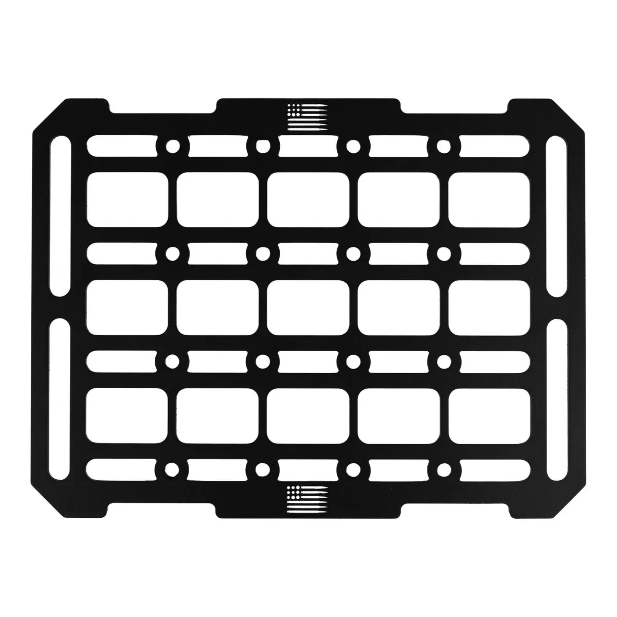 Universal Stainless Steel Molle Panels For Gear Storage - Various Sizes 1