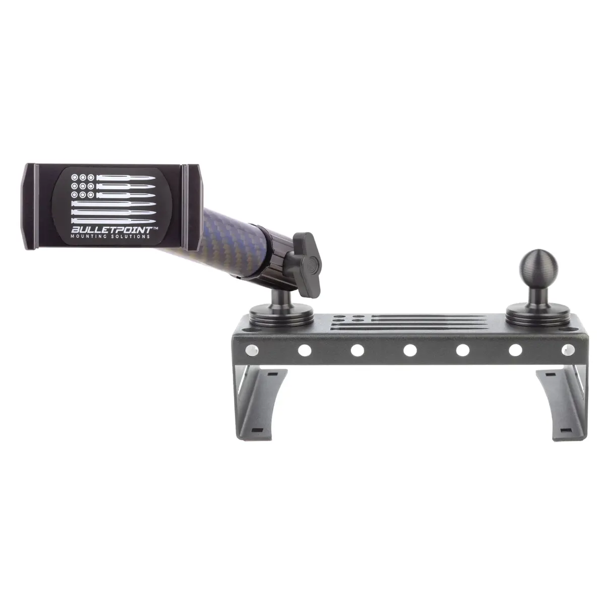 Metal Series 2015-2020 Ford F150 & 2017-2022 F250/F350/450 And 2018-2021 Ford Expedition - Dual 20Mm Ball Dash Phone Mount (13Th Generation) 1