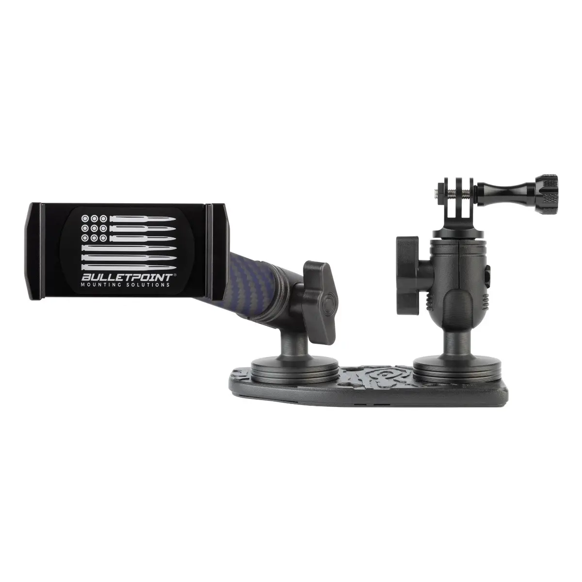 2024+ Jeep Wrangler Jl & Jeep Gladiator Driver Side Dual Ball Metal Dash Mount Phone Holder 1