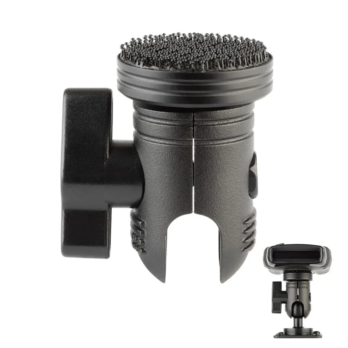 Radar Detector Mount With 20Mm Connector Nubby Edition + Interlocking Fastener System 1