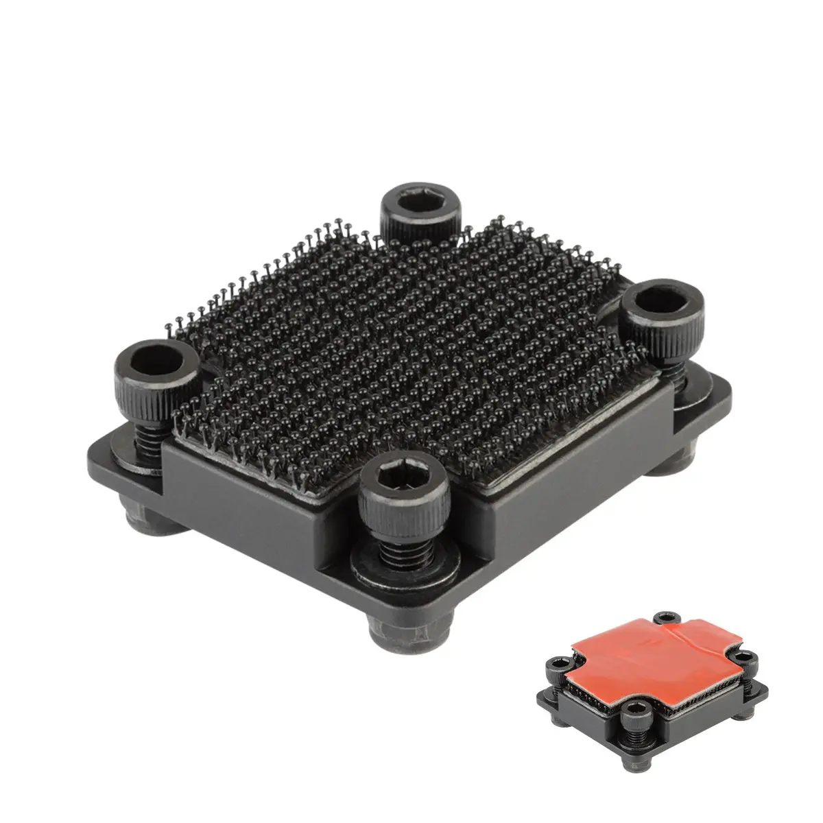 Amps-Compatible Low Profile Universal Device Mount With Interlocking Fastener System 1