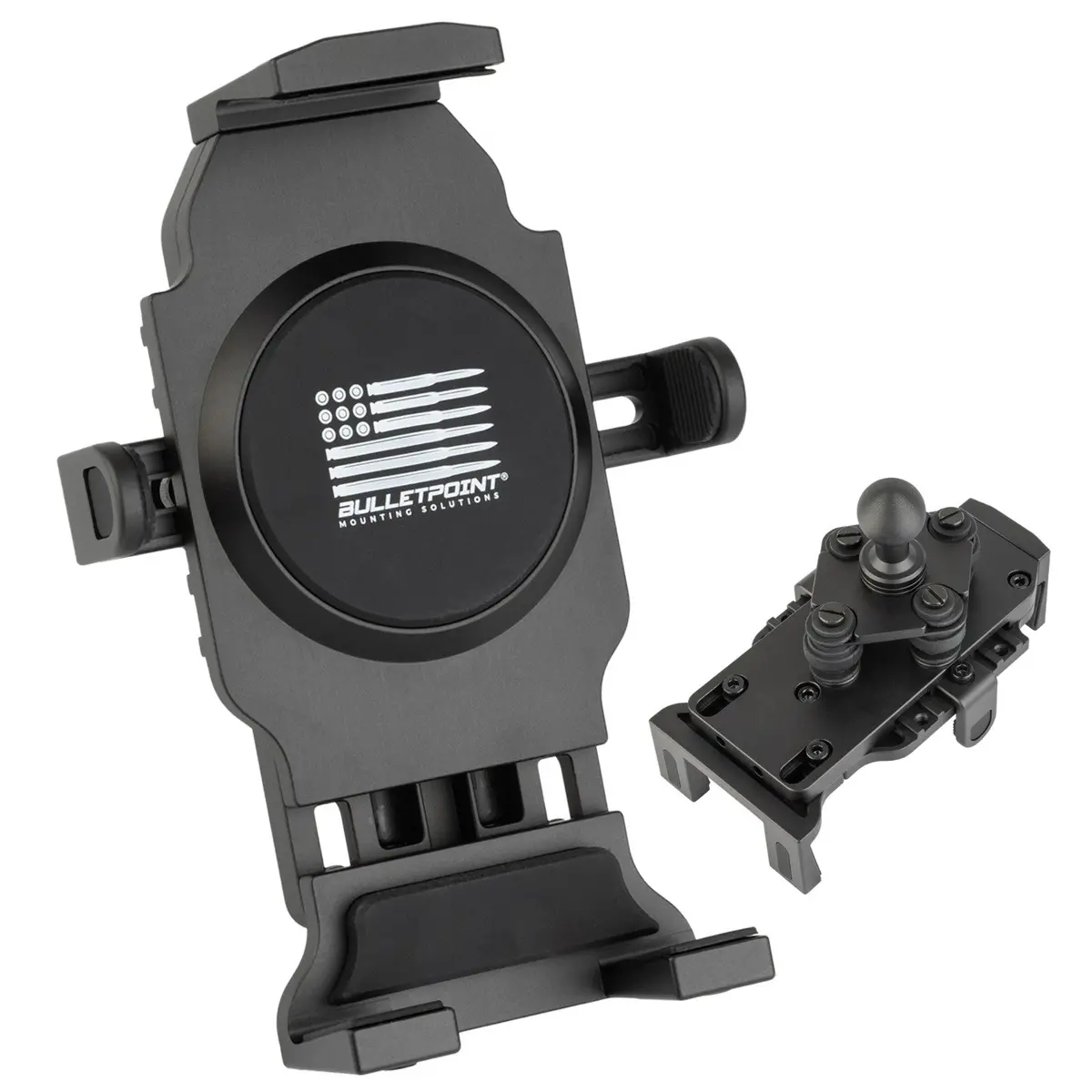 Anti-Vibration Universal Spring-Loaded Phone Holder With 20Mm Ball 1
