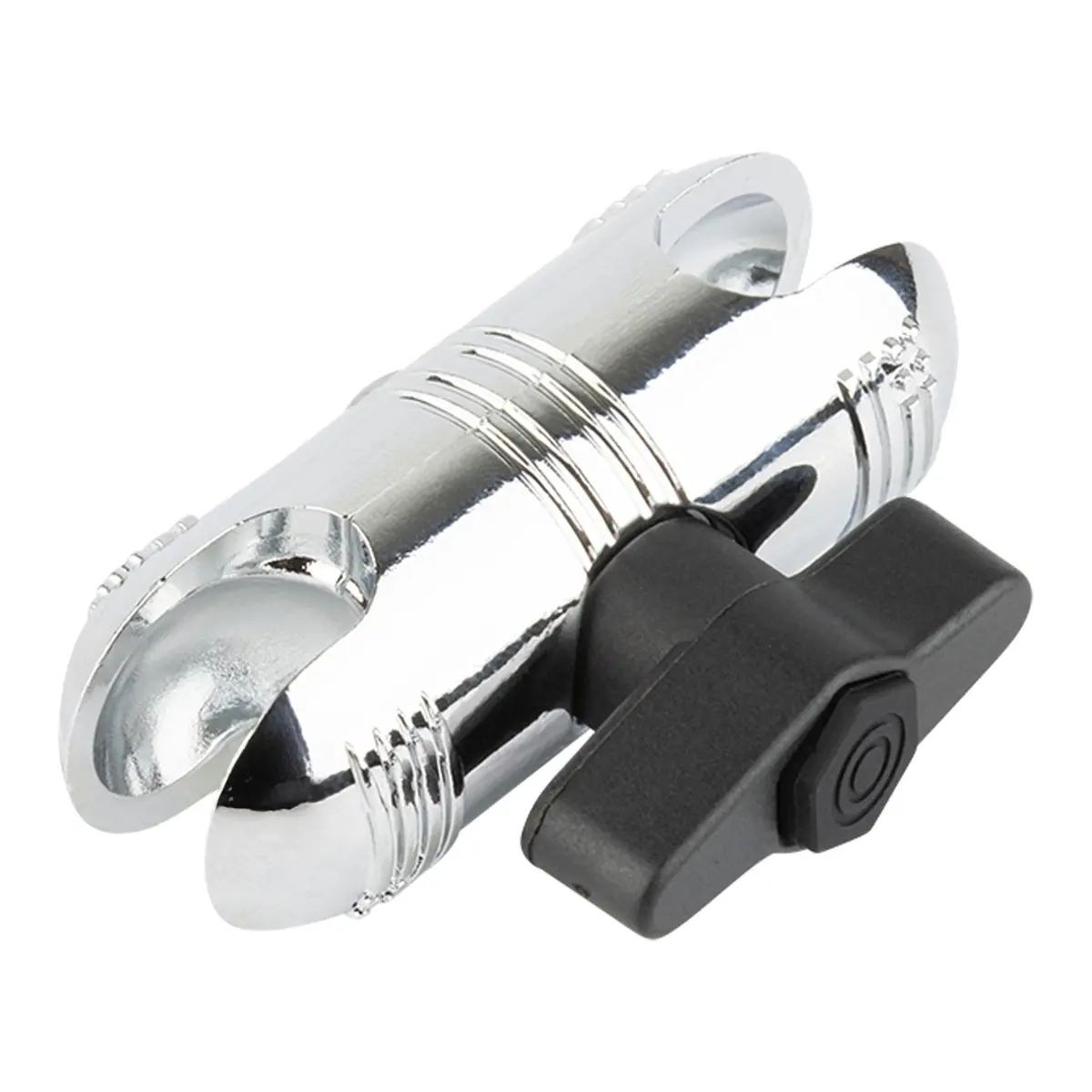 Chrome Micro Mounting Arm With Dual 20Mm Connector Ends & Anti-Theft Screw 1
