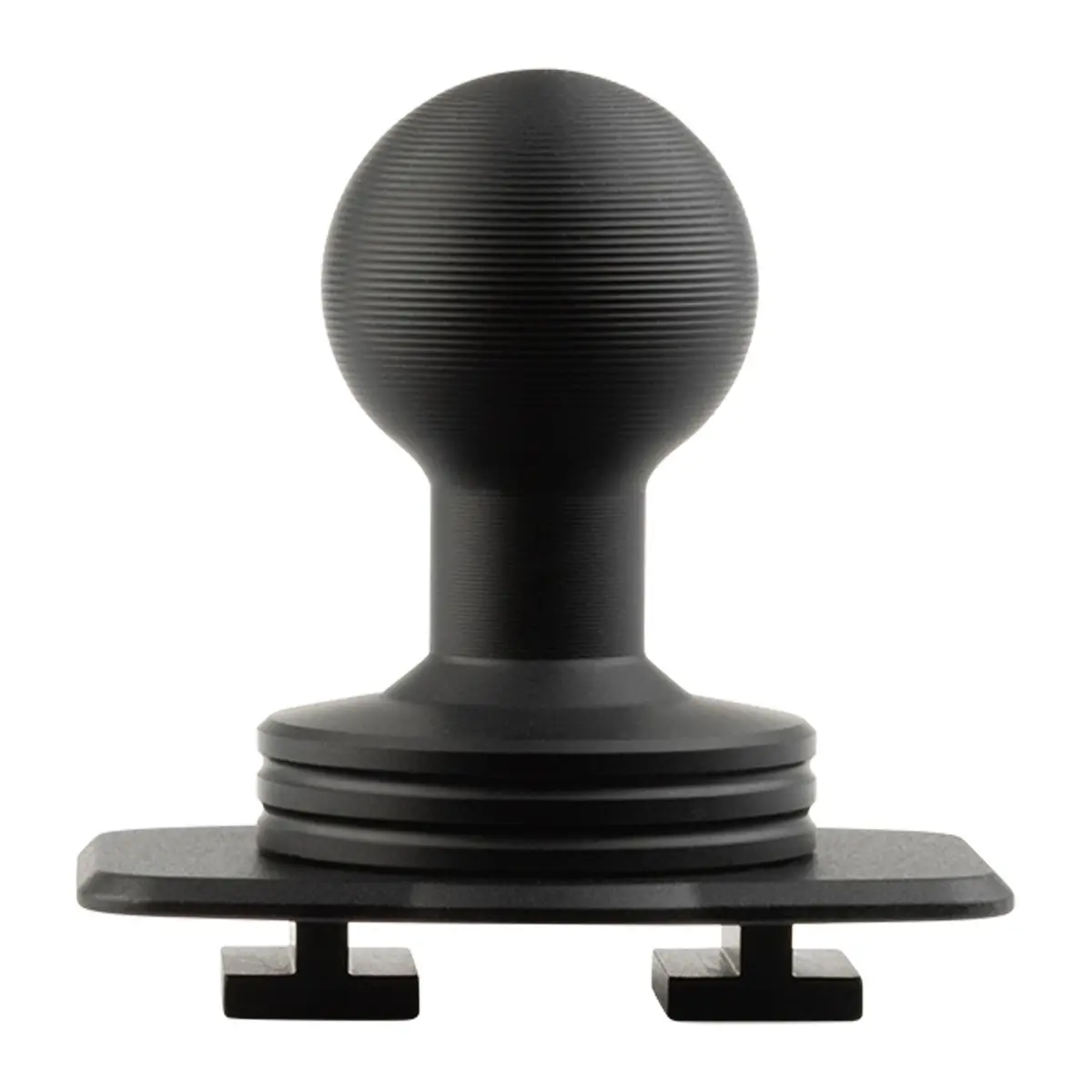 Aluminum Dual T-Tab Adapter With 20Mm Ball Mount Compatible With Dual-Slotted Devices 1