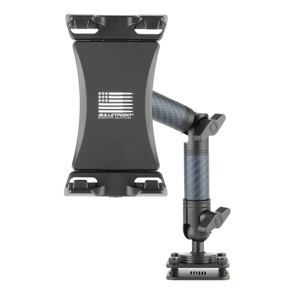 Tablet Holder With Articulating Mounting Arm + Amps Mounting Plate 1
