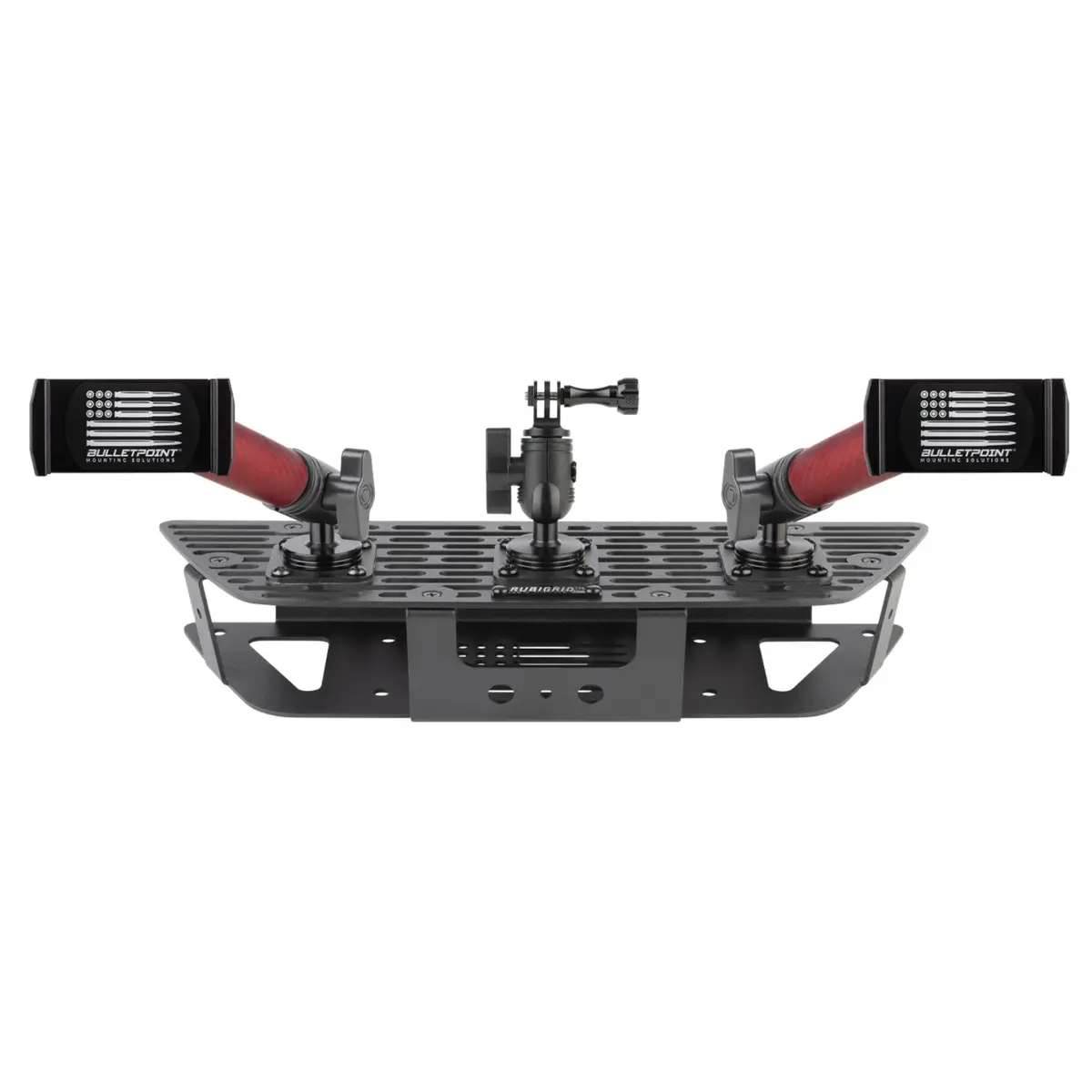 Rubigrid® Gmc Sierra + Chevrolet Silverado Dash Mount With Red Arms 4