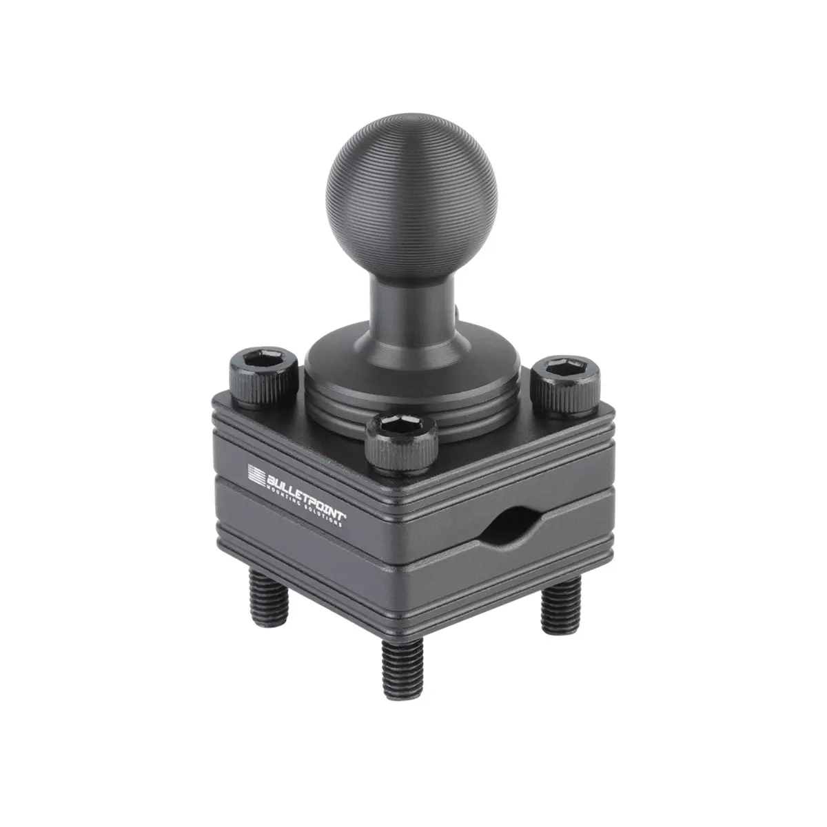Headrest Bar Device Mount With Integrated 20Mm Ball Fits Bars 3/8" To 5/8" 1