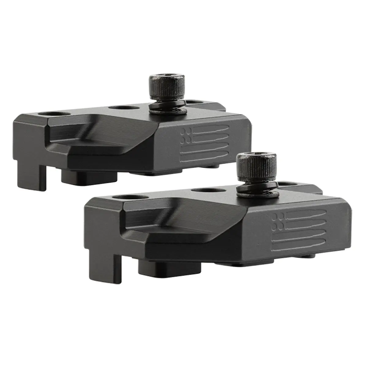 Cnc Aluminum Universal Off-Road Hood-Mounted Light Brackets (Set Of 2) 1