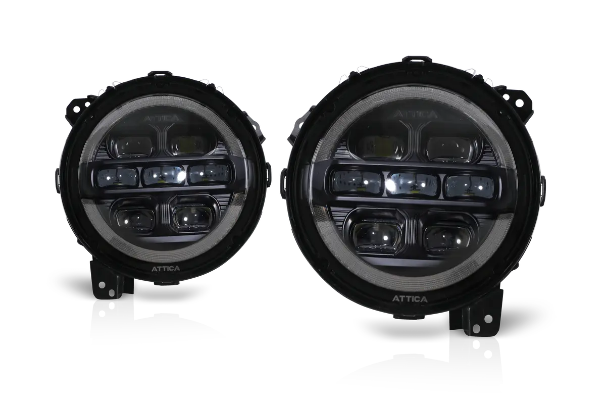 2020-2024 Jeep Gladiator Jt Rogue Series Headlights 1