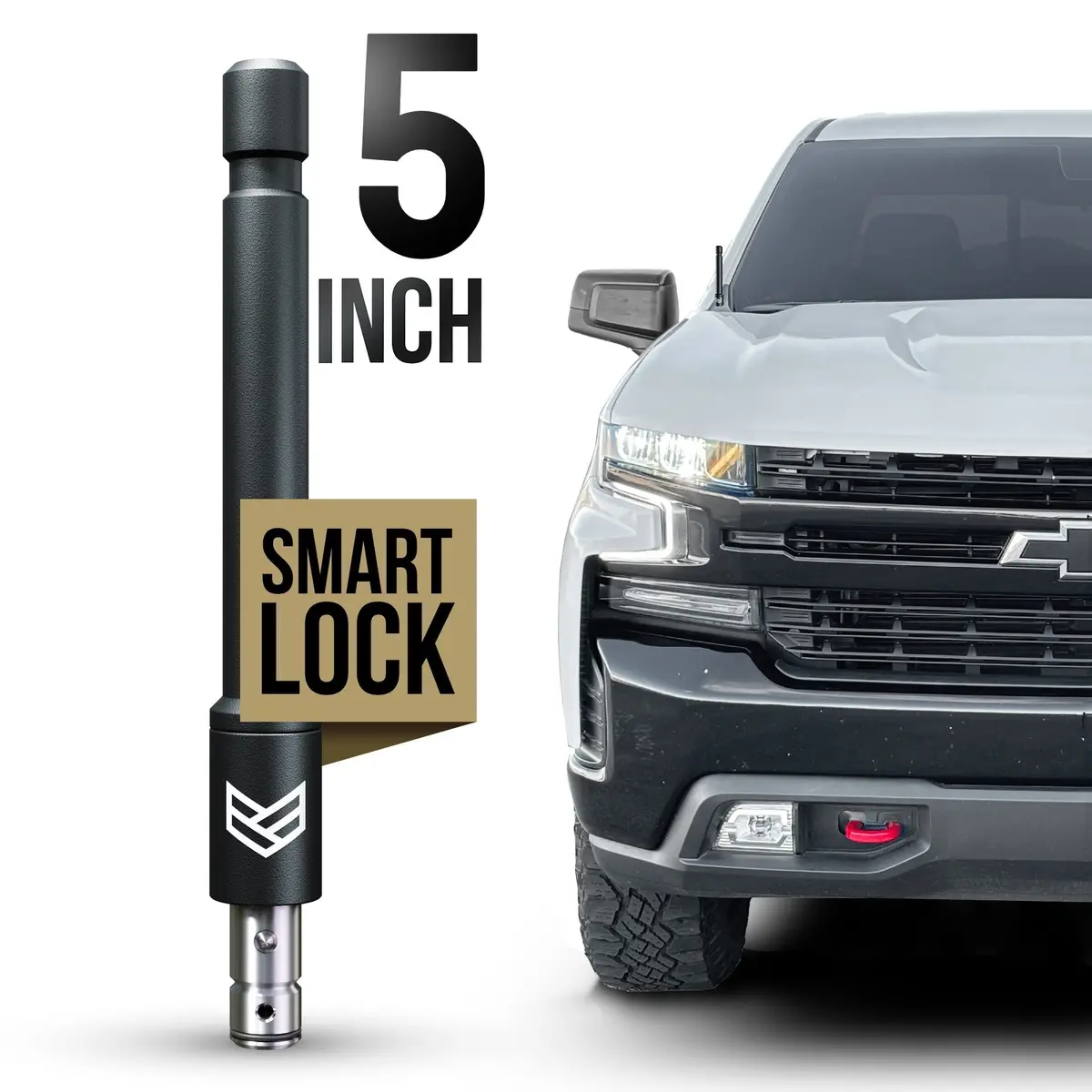 Chevy & Gmc Smartlock® Short Flexible Antenna 5 Inch (New!) 1