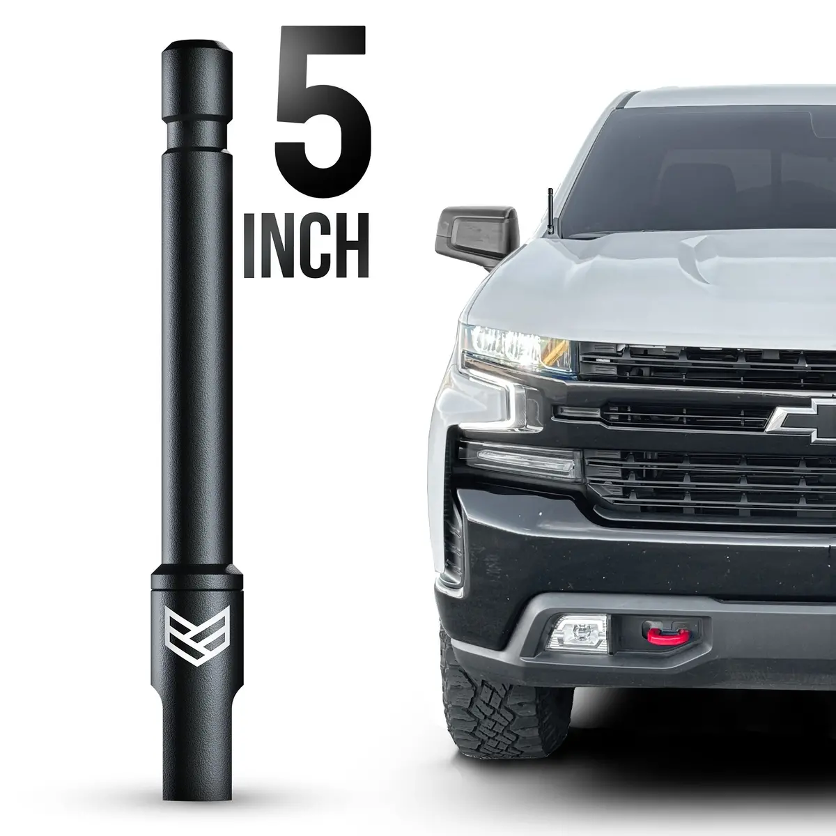 Chevy & Gmc Tufflock® Short Flexible Antenna (5 Inch) 1