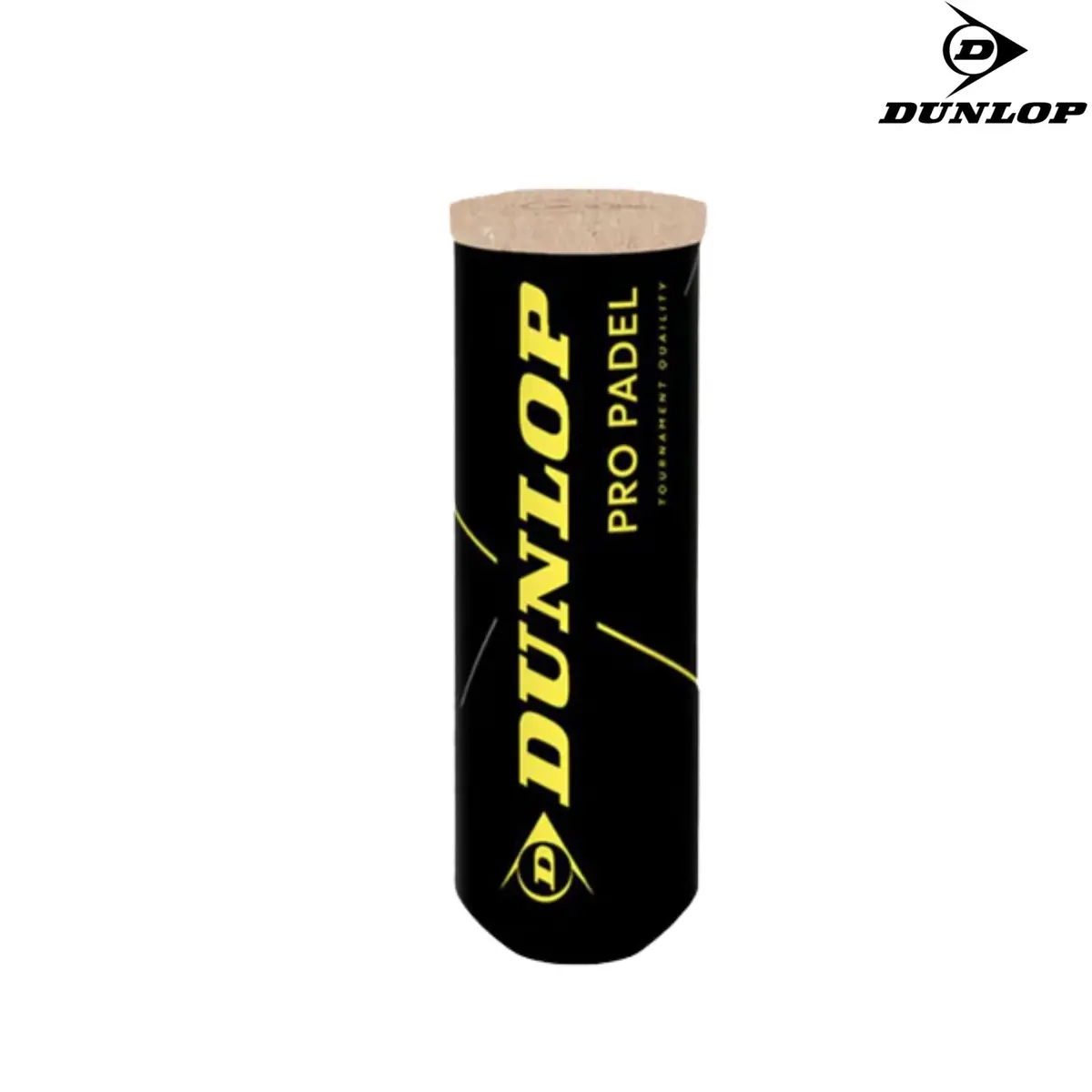 Dunlop Pro Padel Balls (1 Can) 1
