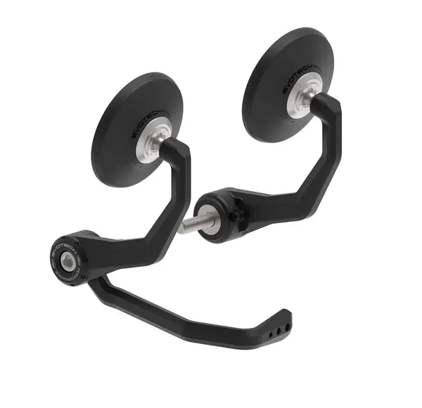 Evotech Bar End Mirrors With Integrated Brake Protector For Bmw Motorcycles 1