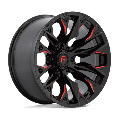 D823 20X10 8X170 G-Blk Mill C-Red -18Mm 1