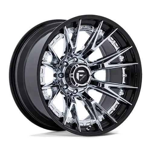 D402 22X10 8X6.5 Chr G-Blk -18Mm 1