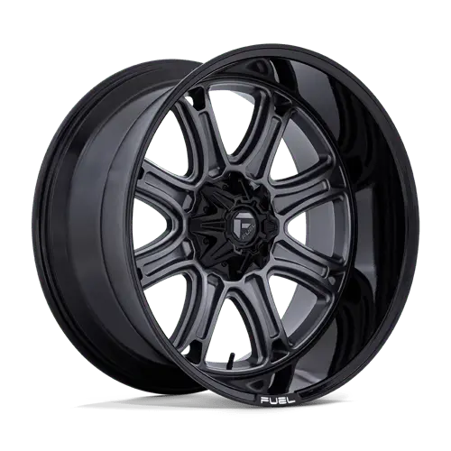 D853 20X10 6X135/5.5 M-Gnmtl Blk-Lp -18Mm 1