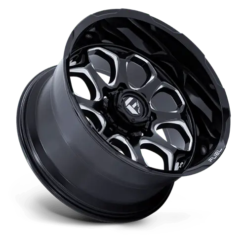 D862 20X10 8X180 G-Blk Mill -18Mm 2