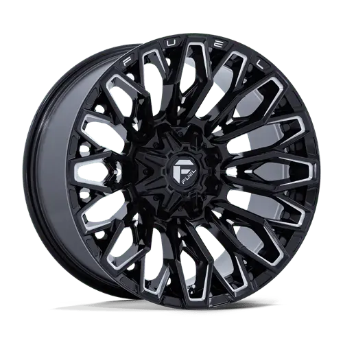 D865 22X10 5X5/5.5 G-Blk Mill -18Mm 1