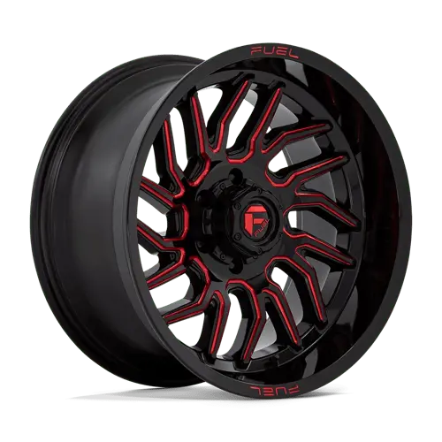 D808 20X10 6X5.5 G-Blk Mill-Rt -18Mm 1