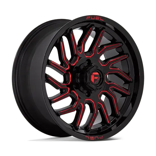 D808 20X9 6X5.5 G-Blk Mill-Rt 20Mm 1