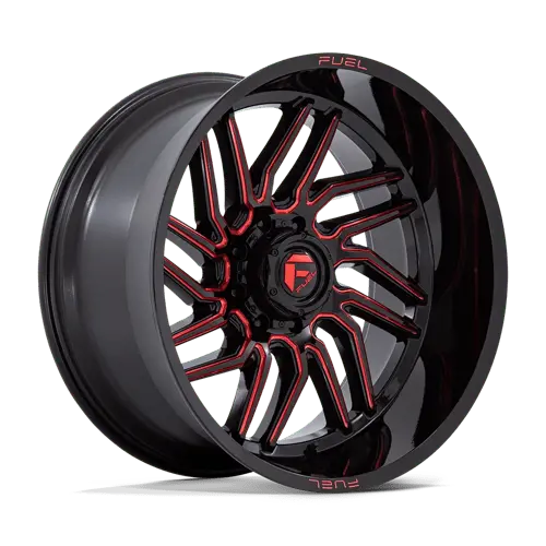 D808 24X12 8X180 G-Blk Mill-Rt -44Mm 1