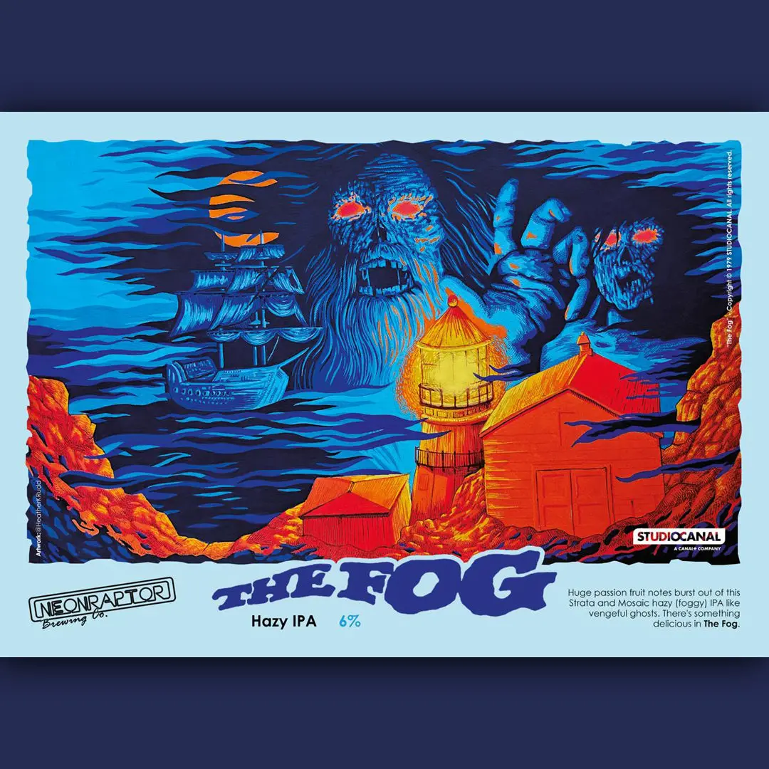 Studio Canal Collab Cinematic Beer The Fog Poster 1