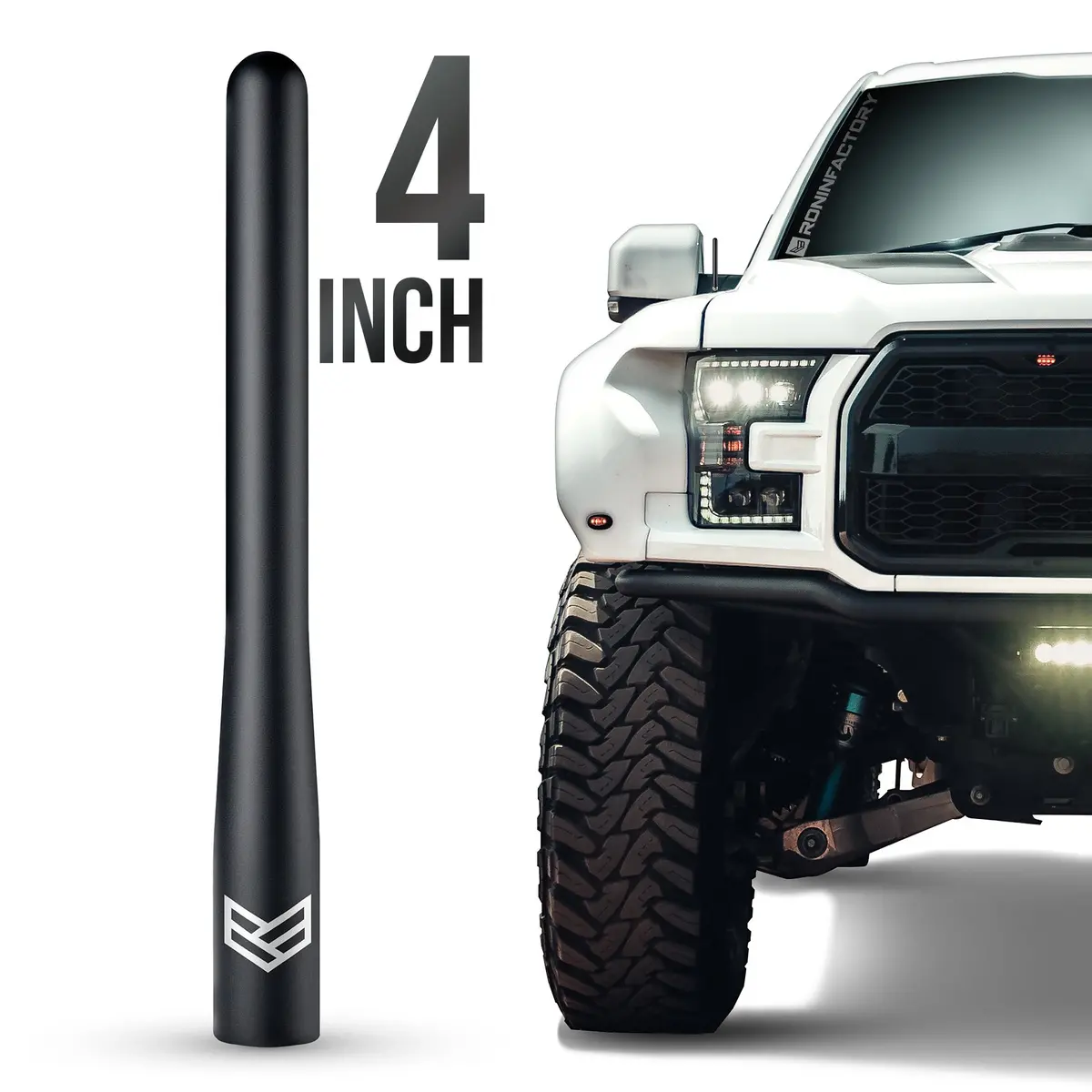 Tufflock® Short Antenna For Ford (4 Inch) 1