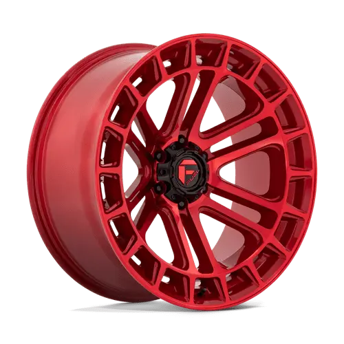 D719 22X10 6X5.5 Gl-Red-Mach -13Mm 1