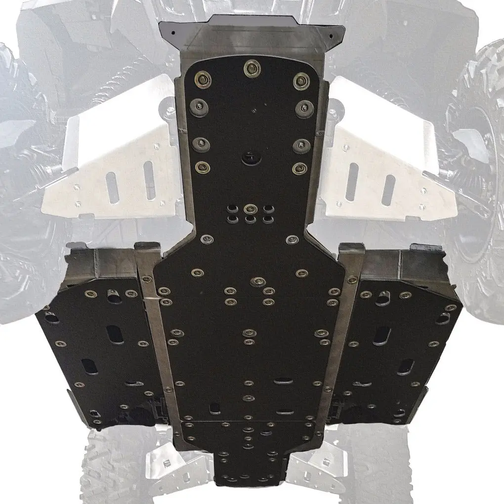 5-Piece Rock Slider and Frame Skid Protection System for Honda Pioneer 1000