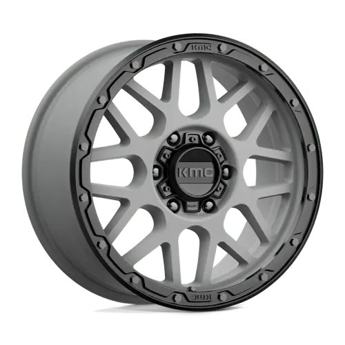 Km535 18X8.5 6X5.5 M-Gray M-Blk Lp 35Mm 1