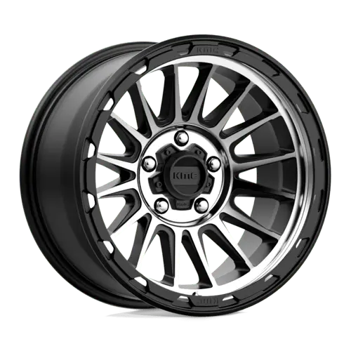 Km542 17X9 5X5.0 S-Blk Mach -12Mm 1
