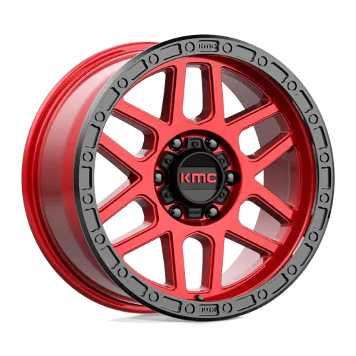 Km544 18X9 6X5.5 C-Red Blk-Lp 18Mm 1