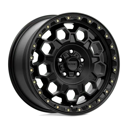 Km545 17X9 6X5.5 S-Blk -12Mm 1