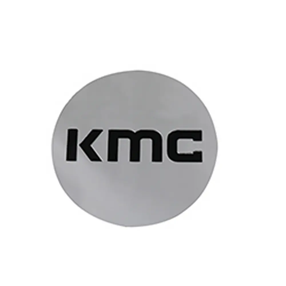 Km704 Cap Snap In - Chrome Black Logo 1