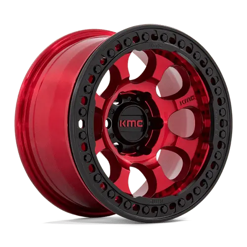 Km237 17X9 6X5.5 C-Red-Blk-Rg -12Mm 1