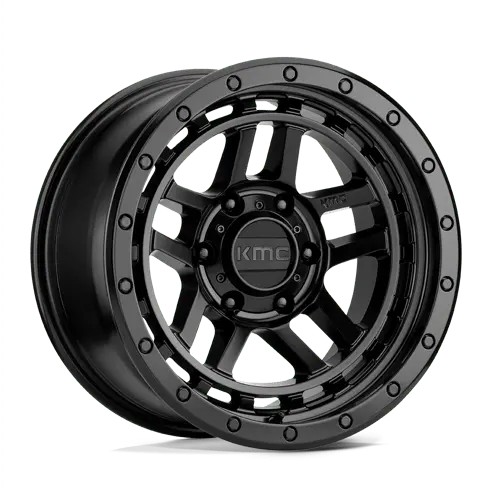 Km540 17X9 6X5.5 S-Blk -12Mm 1